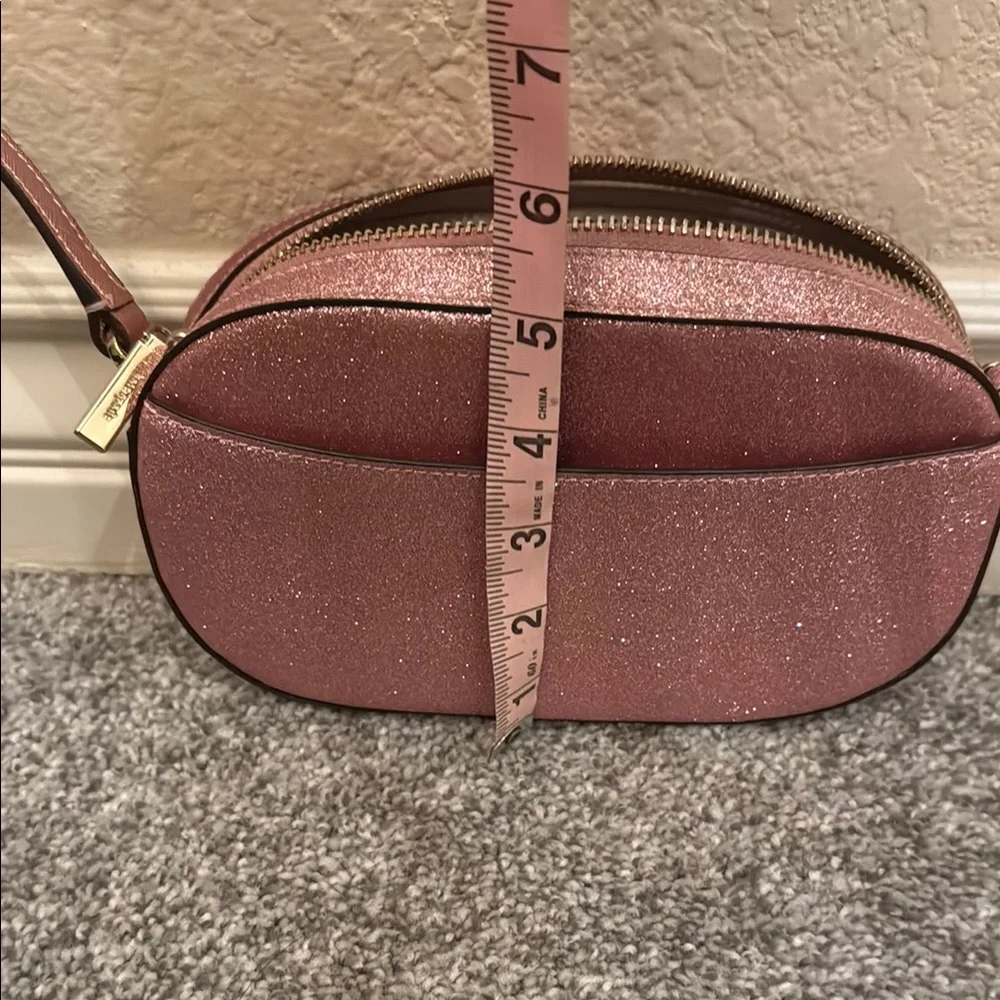 Kate Spade New York Pink Glitter Crossbody Bag